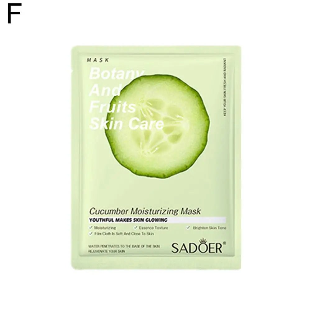 1PC Natural Plant Face Mask Beauty Skincare Masks Moisturizing Deeply Hydrating Facial Mask Face Care Cosmetics - Leeoni America