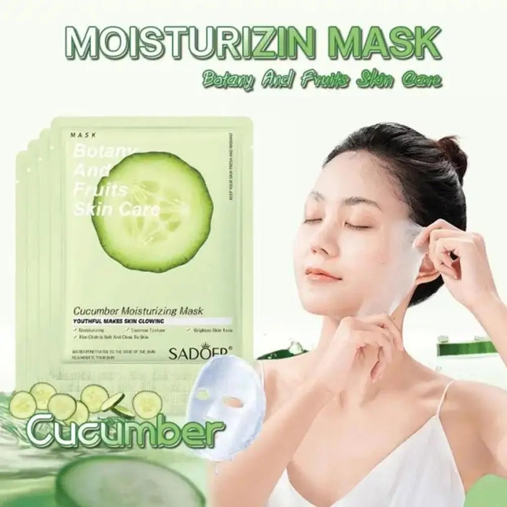 1PC Natural Plant Face Mask Beauty Skincare Masks Moisturizing Deeply Hydrating Facial Mask Face Care Cosmetics - Leeoni America