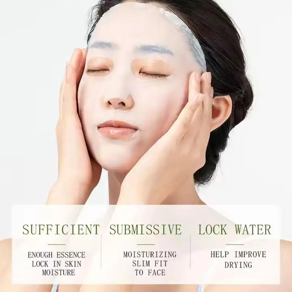 1PC Natural Plant Face Mask Beauty Skincare Masks Moisturizing Deeply Hydrating Facial Mask Face Care Cosmetics - Leeoni America