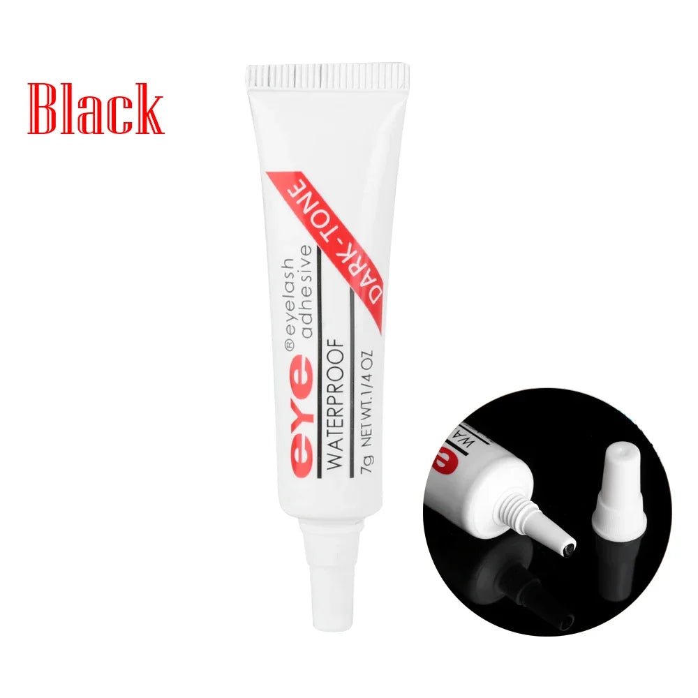 1Pcs Makeup Adhesive Eyelash Glue Clear - white/Dark - black Waterproof False Eyelashes Makeup Adhesive Eye Lash Glue Cosmetic Tools - Leeoni America