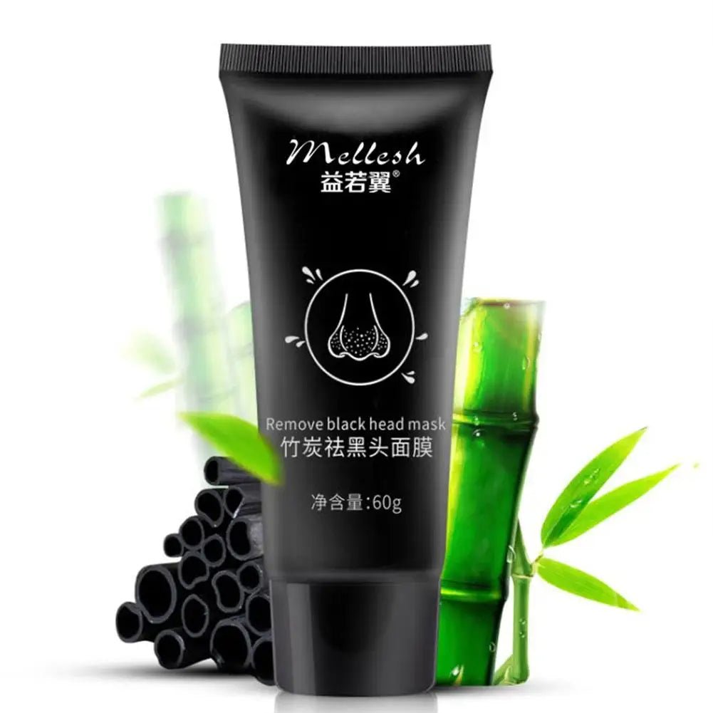 20/60g Blackhead Remove Mask Bamboo Charcoal Peel Off Mask Oil - Control Deep Cleansing Shrink Pore Skin Care - Leeoni America