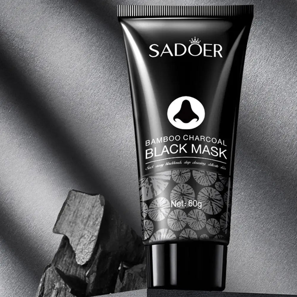20/60g Blackhead Remove Mask Bamboo Charcoal Peel Off Mask Oil - Control Deep Cleansing Shrink Pore Skin Care - Leeoni America