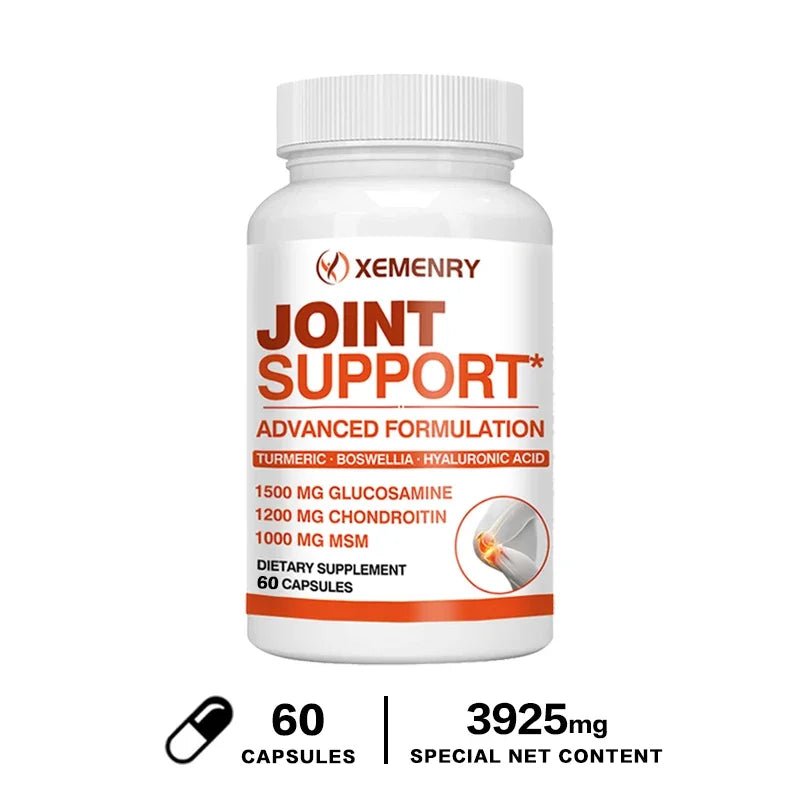 Joint Support - Glucosamine & Chondroitin & MSM 3 - in - 1 - Joint Health Support, for Bone and Cartilage Health - Leeoni America