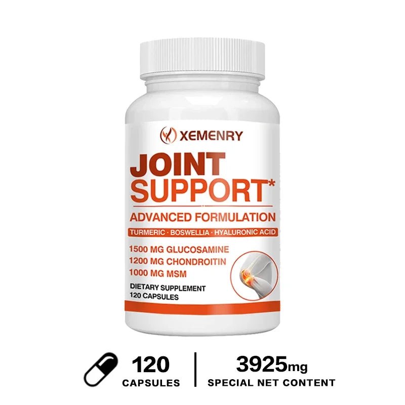 Joint Support - Glucosamine & Chondroitin & MSM 3 - in - 1 - Joint Health Support, for Bone and Cartilage Health - Leeoni America