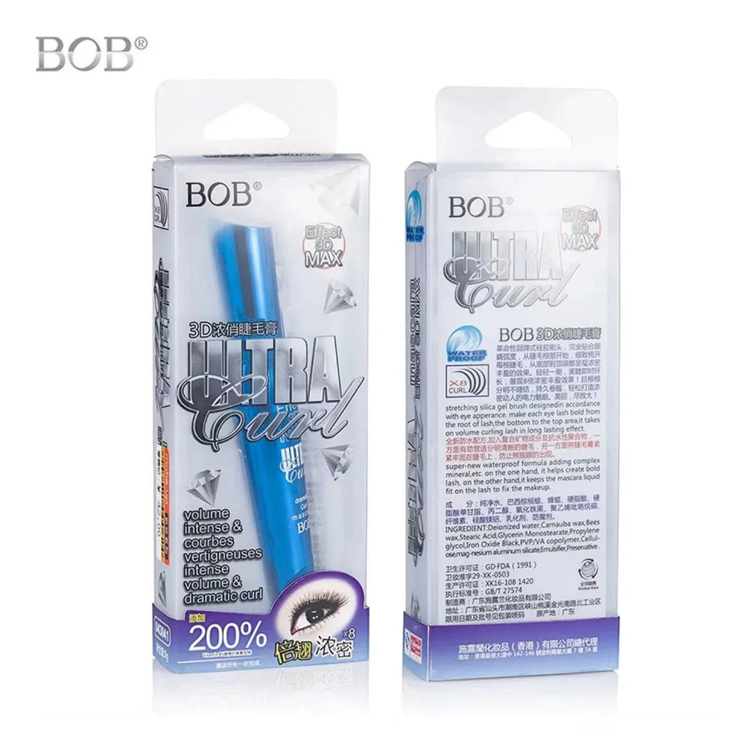 Pro 3D Fiber Lashes Rimel Mascara Makeup Ink Gel Natural Fibers Long - lasting Waterproof Eyelash Lengthening Thick Curling - Leeoni America