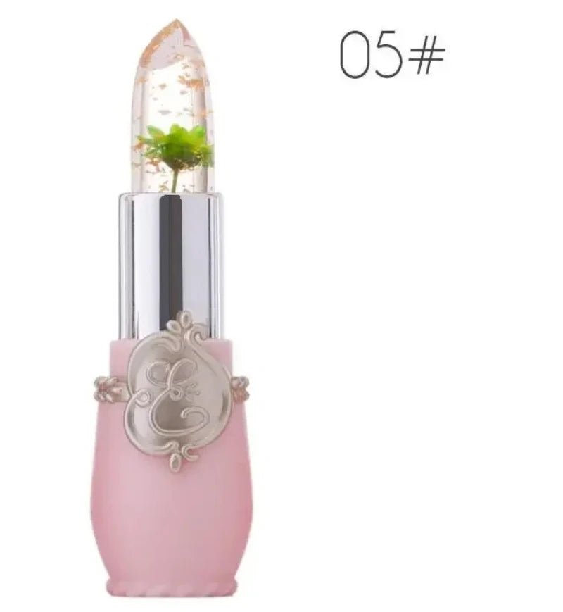 Waterproof Flower LipStick Jelly Flower Transparent Color Changing Lipstick Long Lasting 6 Colors Flower Lipsticks Lip balm - Leeoni America